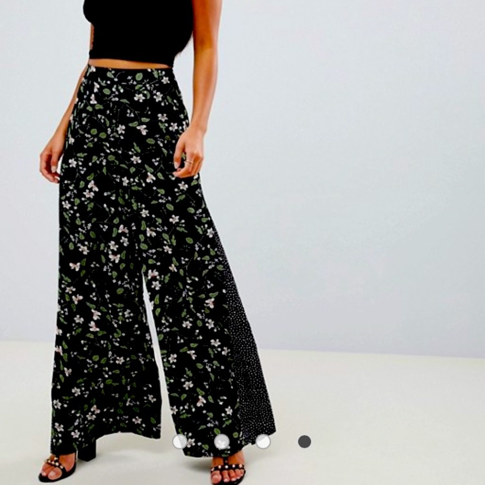 ASOS Petite Wide Leg Pants